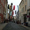 Görlitz,w zaułkach uliczek starego miasta rozbrzmiewała muzyka z dawnych czasów,można było usiąść,posłuchać albo potańczyć...
