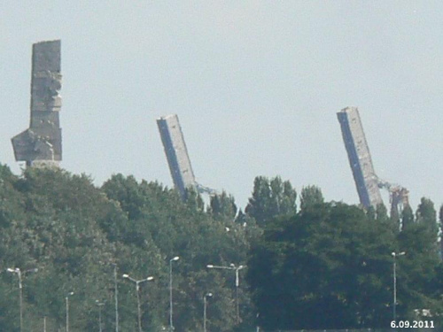Pomnik Westerplatte widziany z Mola #Morze