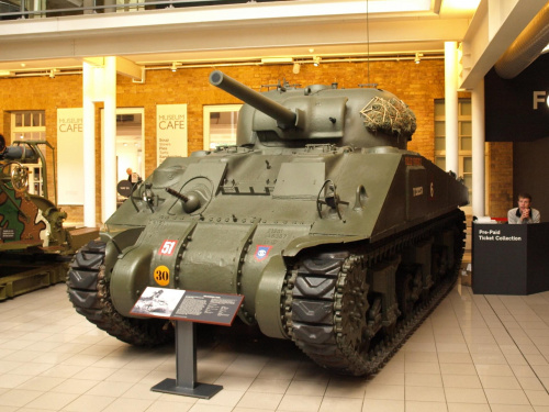 #ImperialWarMuseum #militaria #muzeum #Londyn #CzołgŚredni #M4Sherman