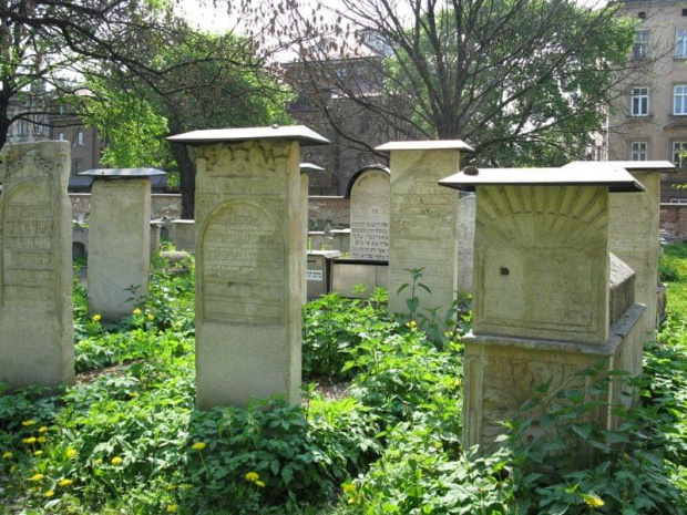 Kraków synagoga cmentarz REMUH