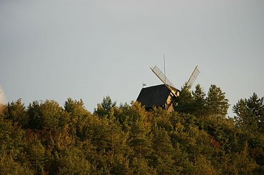 #KazimierzDolny #wiatrak #ZachódSłońca