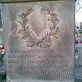 Nagrobek - cmentarz Tyniec w Kaliszu #CmentarzTyniecKalisz