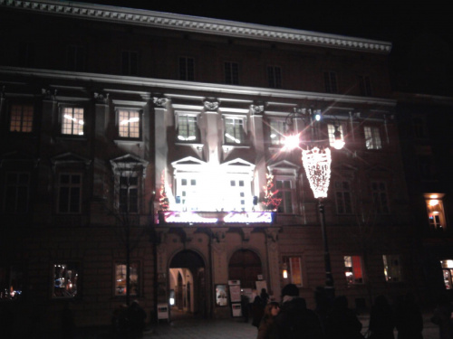 Wycieczka do Krakowa do muzeum pdo sukiennicami w Rynku 2011 12 19 #Kraków