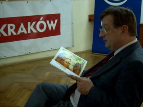 Wyalienowani rodzice czytają dzieciom - inauguracja akcji (Alienated Parents Read for Children - beginning) - Kraków (Cracow), 25.04.2009