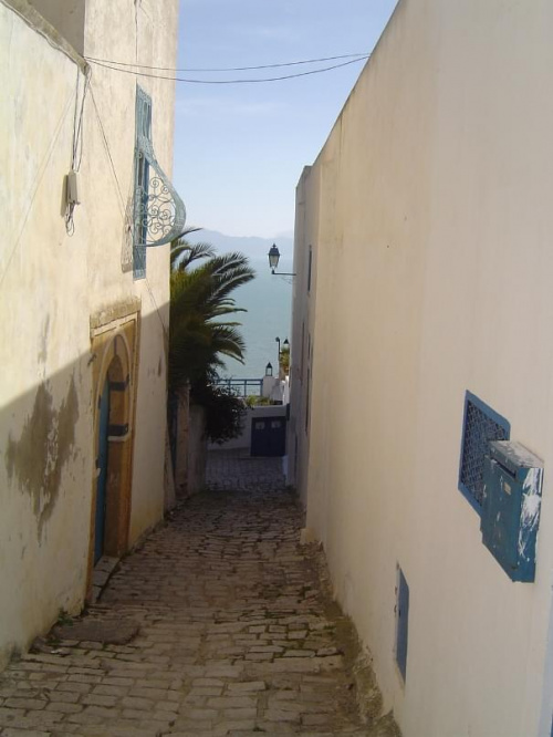 Uliczka w Sidi Bou Said