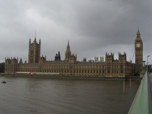 Londyn, Westminter nad Tamiza dnia 6.09.2008 #London #Westminster