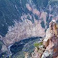kanion Colca -najgłębszy kanion świata
