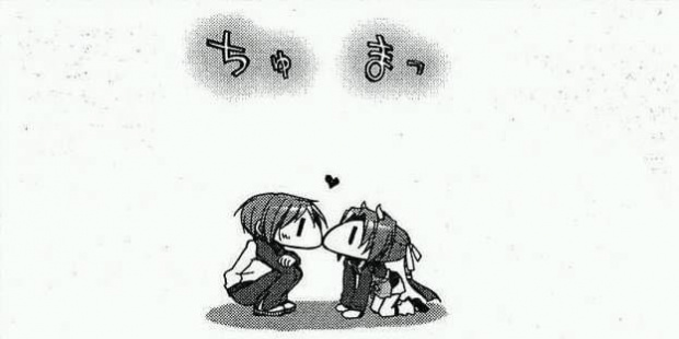 Tetsunagi Kooni - Just a 'chu' kiss xD