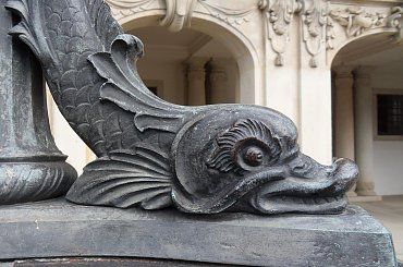 Rybny fragment lampy :) #Cosel #Drezno #pagody #park #Pillnitz