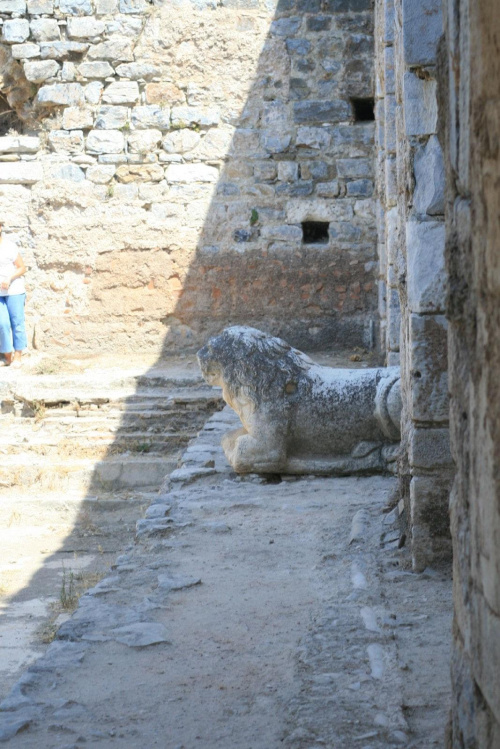 Milet - Frigidarium (Cold bath) w Łaźniach Faustyny