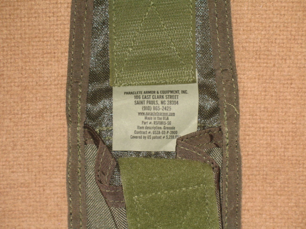 Frag. Grenade Pouch, Paraclete, Ranger Green