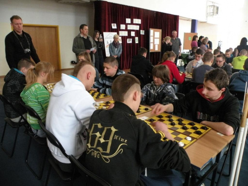 Turniej Województwa Kujawsko-Pomorskiego Szkół Specjalnych Liga Warcabowa - Wiosna 2012. ZS Nr 6 Toruń, dn. 29.03.2012r.