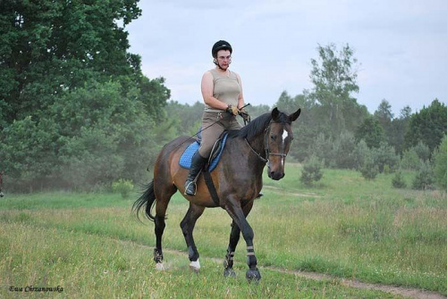 2009.06.18 Trening w Stodolach, Zosia i Ania