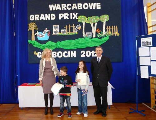 Turniej szkół podstawowych i gimnazjalnych z Torunia i okolic. Warcabowe Grand Prix 2012 - finał, ZS nr 2 Grębicin 17.04.2012r.