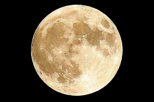 Księżyc w pełni, najbliżej Ziemi w tym roku.