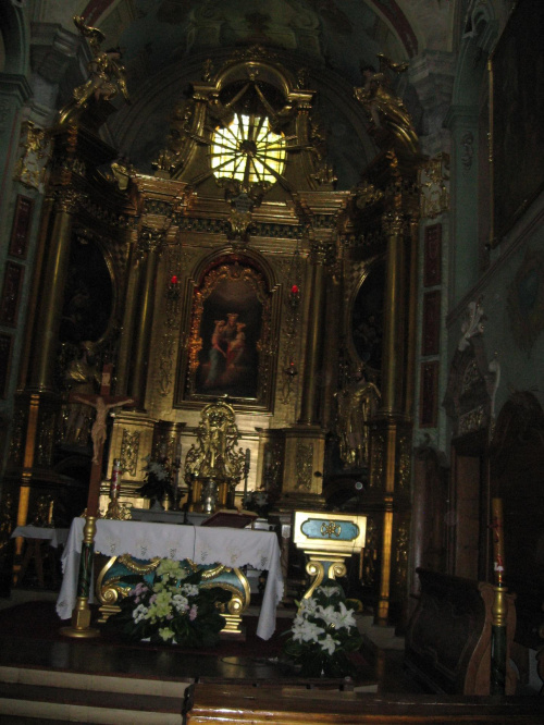 Bazylika Św. Anny w Lubartowie- ołtarz główny