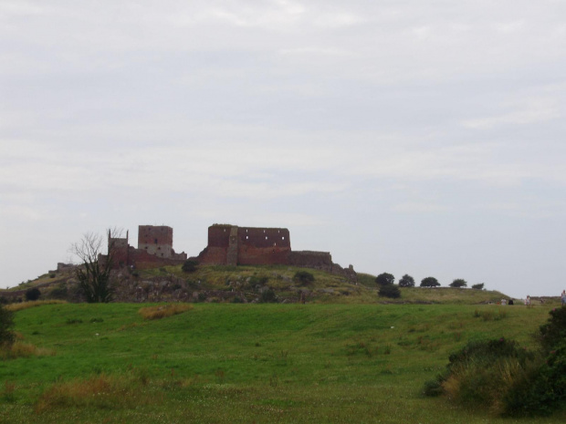 Ruiny zamku na wyspie Bornholm :)