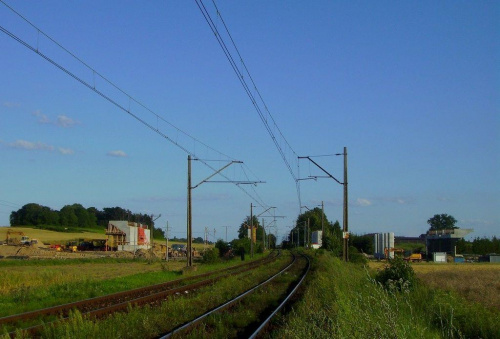 budowa wiaduktów nad linią kolejową Tarnowskie Góry-Kluczbork 24 .07 2009 #obwodnica #lubliniec #lubecko