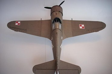 #IIWŚ #IIWW #jastrząb #kartonowy #model #myśliwiec #papermodel #polski #prototyp #pzl