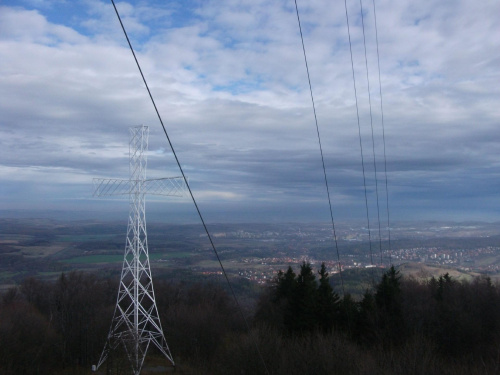 Krzyż milenijny na Chełmcu-Góry Wałbrzyskie i widoki z wieży widokowej znajdującej się na jej szczycie :)