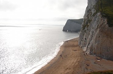 Białe skały #Anglia #klif #BiałeSkały #Dorset #widok #morze #plaża