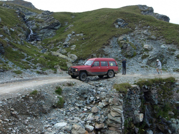 środek Transalpiny...