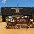 Tsawo East National Park-wjazd na teren parku #Kenia
