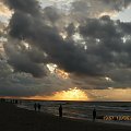 #morze #ZachódSłońca #chmury #konrek