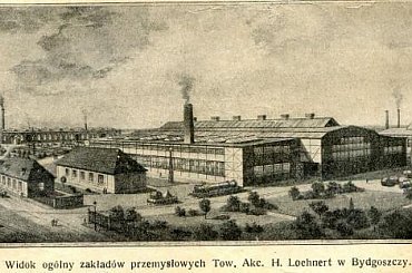 Tow. Akc. Bydgoskich Zakładów Mechanicznych Herm. Loehnert w Bydgoszczy #BydgoszczStareZdjęcia