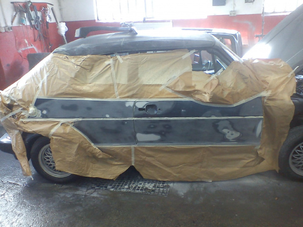 #Mk1Cabrio #GTI #wolfsburg #cabriolet #naprawa #naprawy #blacharka #malowanie #podkład