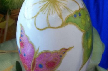 #pisanki #decoupage #Wielkanoc #ażur #WydmuszkiGęsie