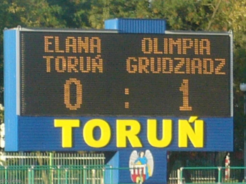 Elana - Olimpia Elbląg 0 - 1 19.09.2009