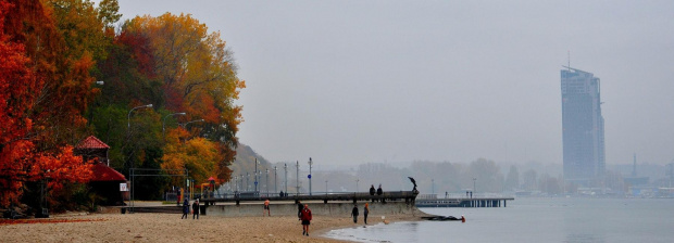 #plaża #Gdynia #jesień #las #krajobraz