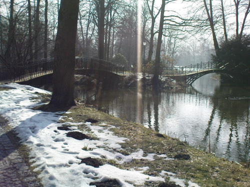 Pszczyna - park - dwa mosty #Pszczyna #park