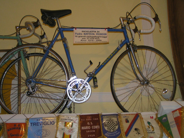 muzeum kolarstwa w Magreglio / http://www.museodelghisallo.it/