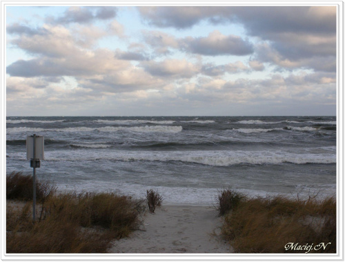 Jastarnia #jastarnia #sztorm #plaża #netm #morze #bałtyk