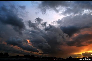 #Chmury #ZachodSlonca