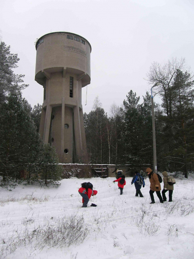 Wieża wodna w Wierzchucinie #Wędrownik #BoryTucholskie