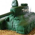 Tort Czołg dla czołgisty #TortCzołg #TankCake #zielony