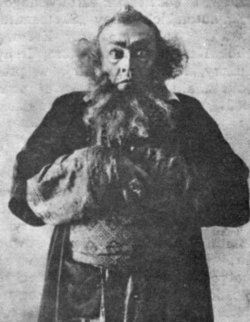 Aktor Stefan Jaracz ( jako Shylock ) w kupcu weneckim W. Szekspira_1921 r.