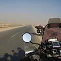 Droga przez pustynię do Palmiry #podróże #motoryzacja #AfricaTwin #BliskiWschód