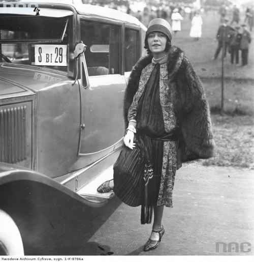 Maria Orska, aktorka. Berlin_05.1926 r.