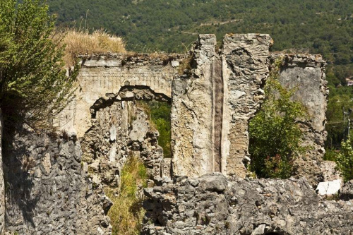 Ruiny w Kayakoy, Turcja
