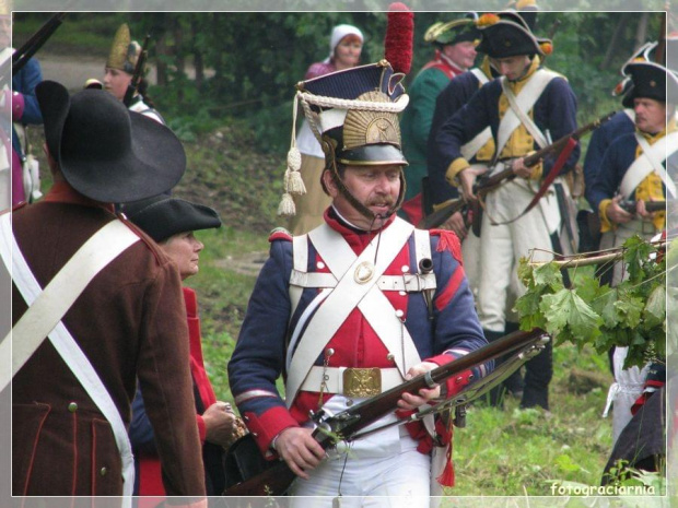 19 czerwca 2010 r. pod Twierdzą Srebrna Góra -inscenizacja historyczna. 200 żołnierzy z epoki napoleońskiej odtwarza bitwę z roku 1807.