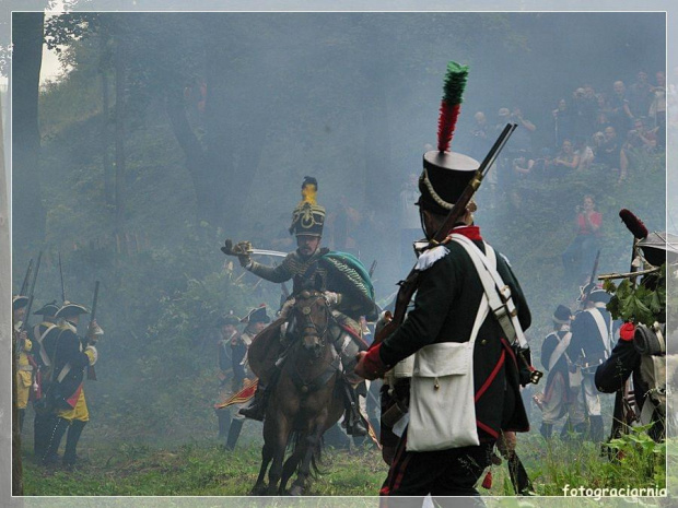 19 czerwca 2010 r. pod Twierdzą Srebrna Góra -inscenizacja historyczna. 200 żołnierzy z epoki napoleońskiej odtwarza bitwę z roku 1807.