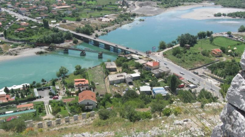 Most na rzece Bojana #ALBANIASZKODRATWIERDZAROZAFA
