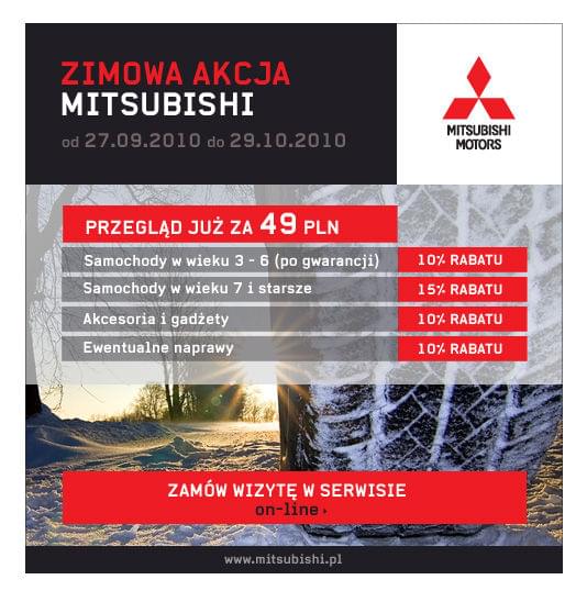 Zimowa akcja Mitsubishi Zimowa akcja Mitsubishi
