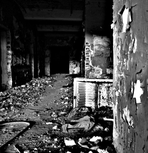 fabryka nici w Nowej Soli .. ruiny ,,,