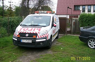 Aktualna flota Pilotażowa Fiat SCUDO 2009 #pilot #PilotażGabaryt #schwertransport #schwerlast #sondertransport