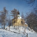Kaplica św. Anny na kowarskim wzgórzu późnobarokowa w obecnym kształcie z 1772 r. #Kowary #kaplica